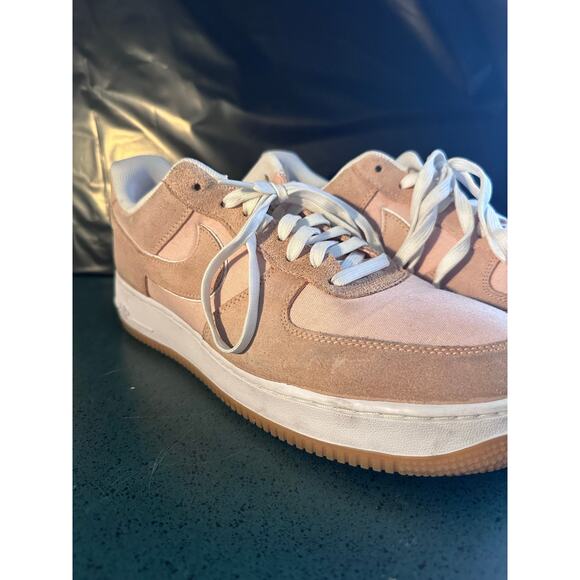 Mens Size 12 Nike Air Force 1 Low Arctic Orange Peach Basketball Causal Walking - Picture 5 of 6